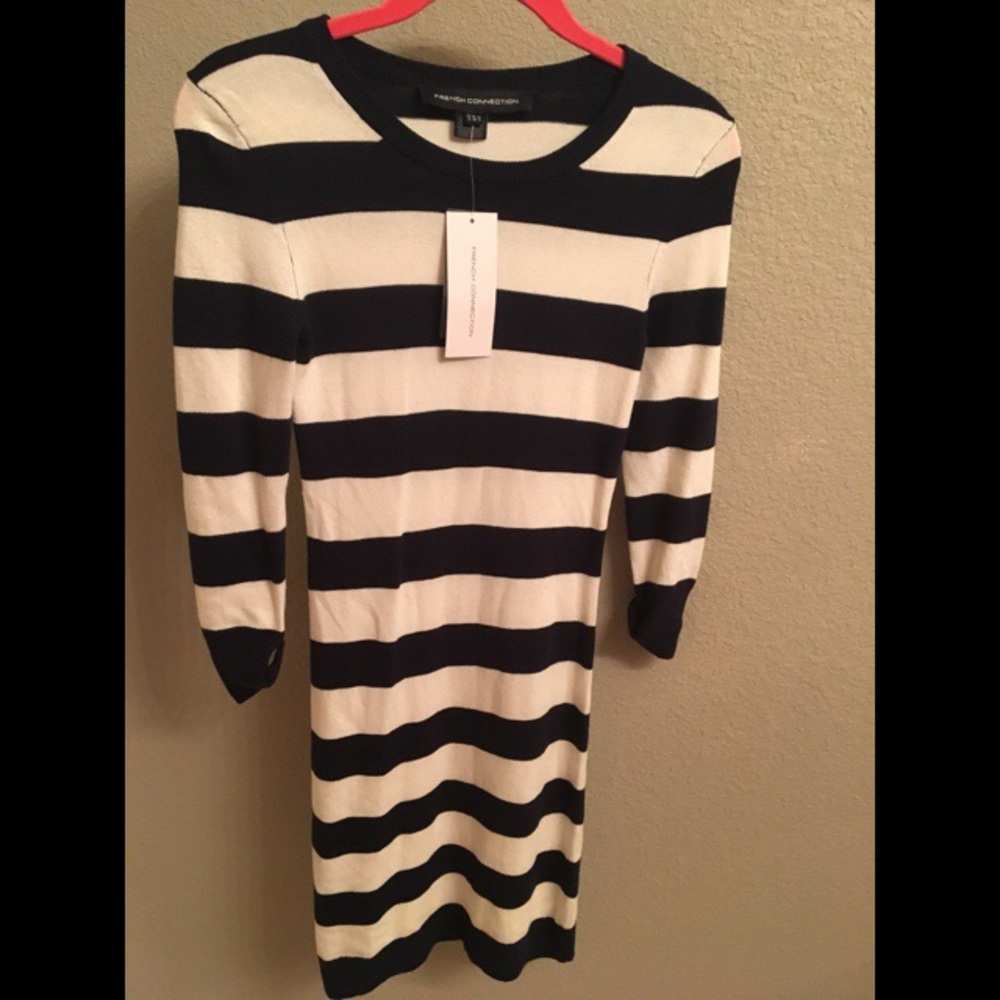 French Connection striped dress